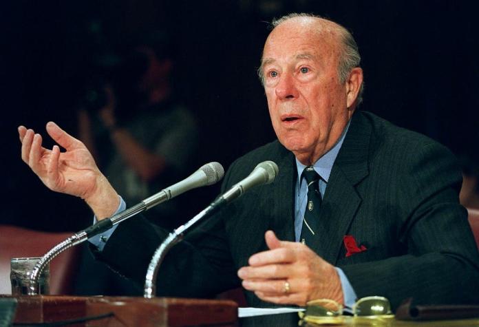 Murió George Shultz, el secretario de Estado de EEUU que contribuyó al fin de la Guerra Fría