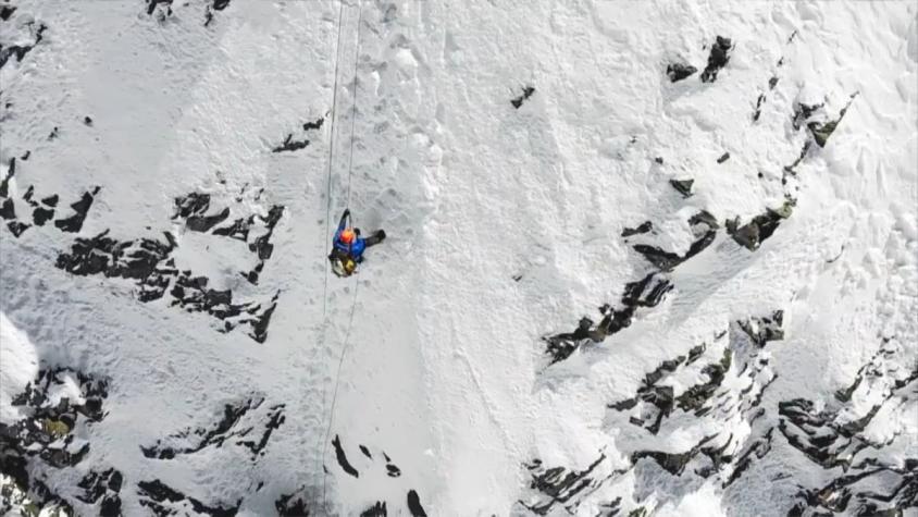 [VIDEO] Búsqueda se suspende por mal clima: montañista chileno Juan Pablo Mohr sigue desaparecido