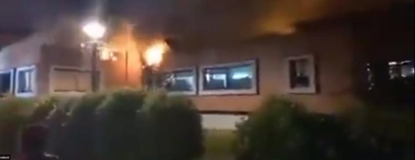 [VIDEO] Incendio se produjo en dependencias de la municipalidad de Villarrica