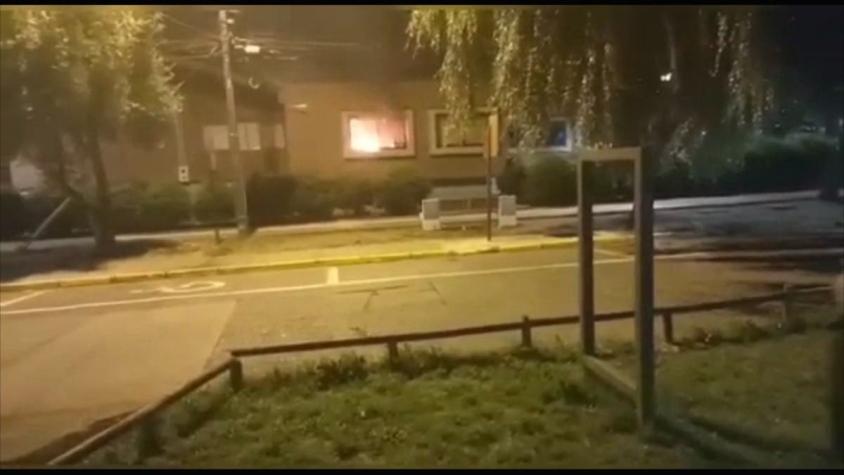 Acusado de incendio en la Municipalidad de Villarrica queda en prisión preventiva