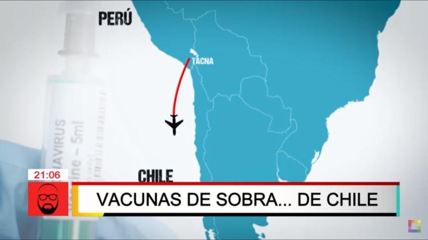 Reportaje de TV peruana llama al "turismo médico" para acceder a vacunas contra el COVID-19 en Chile