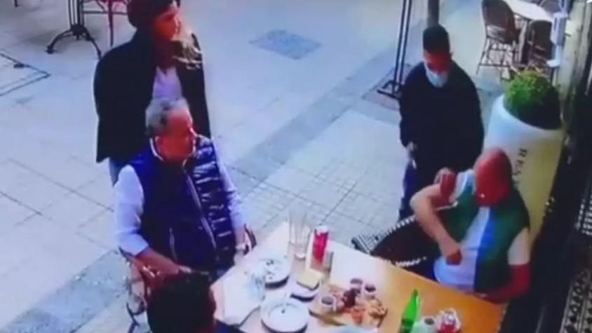 [VIDEO] Nuevo asalto de "Motoclock" en el Café Torres de Las Condes