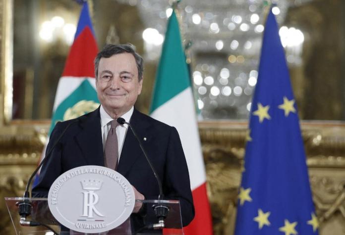 Mario Draghi jura como primer ministro de Italia