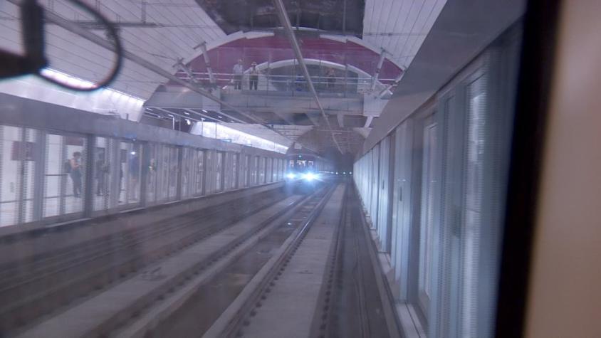 [VIDEO] Segundo tramo de Línea 3 del Metro muestra un 43% de avance: Unirá Quilicura y Santiago
