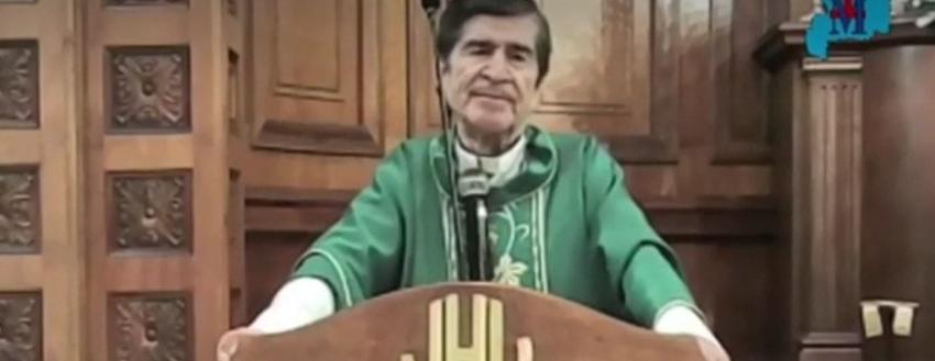 Polémica por dichos de obispo mexicano por uso de mascarilla: "Es no confiar en Dios"