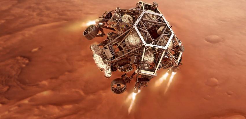 La NASA confirma que Perseverance aterrizó con éxito en la superficie de Marte