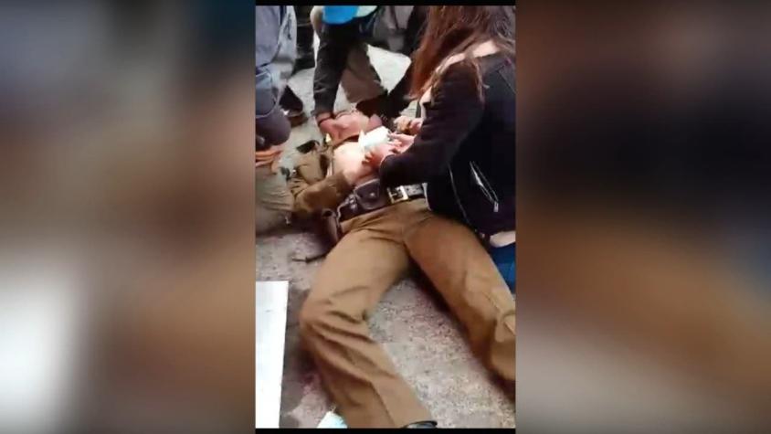 [VIDEO] Dos carabineros baleados tras frustrar asalto en Villarrica