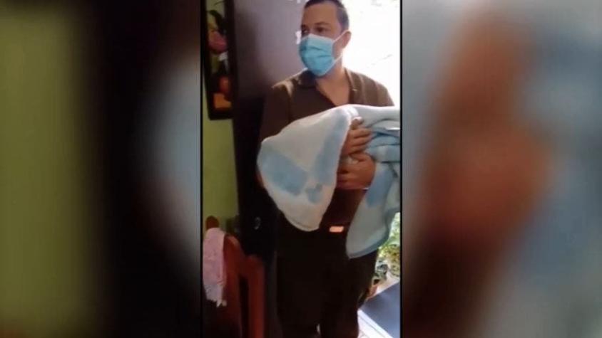 Carabineros reaniman a bebé que estaba en riesgo vital tras complejo parto en La Florida