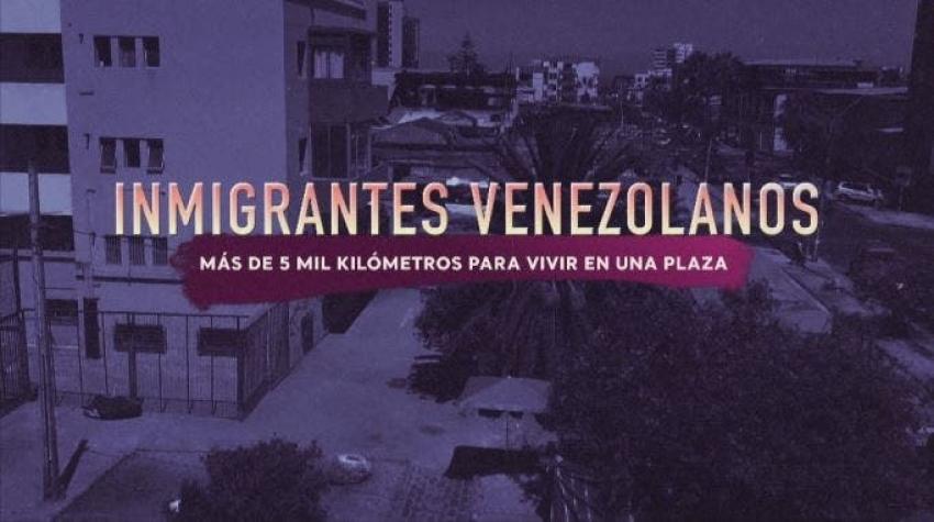 [VIDEO] Reportajes T13: Campamento de venezolanos en plaza de Iquique