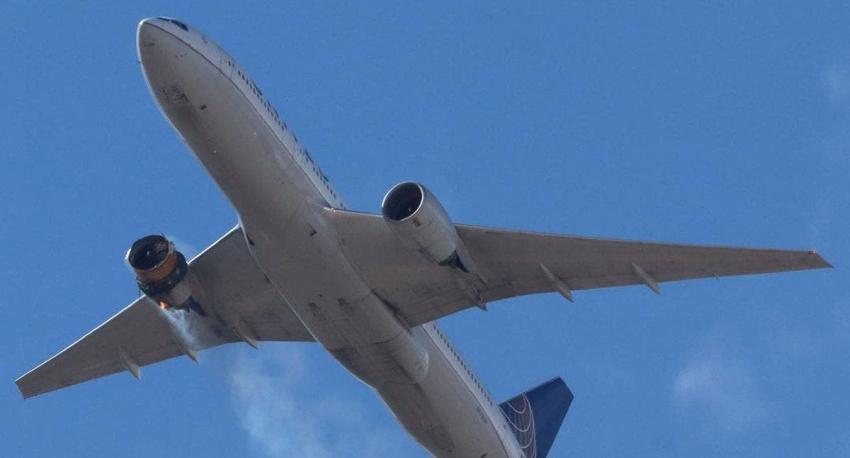 Dejan en tierra todos los Boeing 777 del mundo con el motor implicado en grave incidente