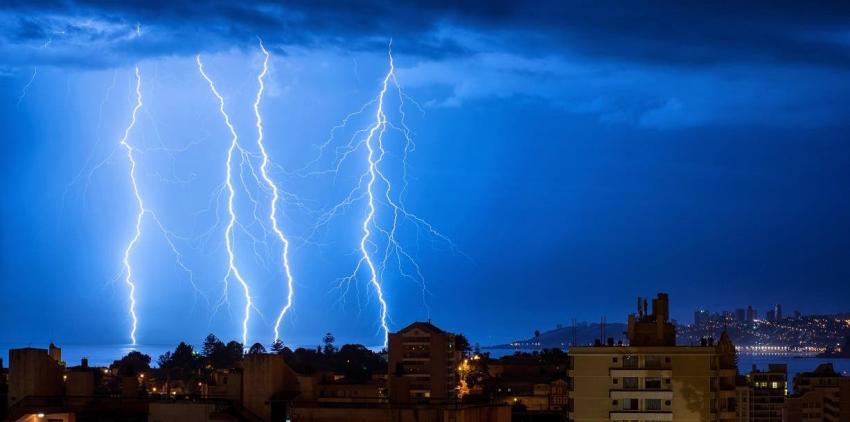 Meteorología emite aviso de probables tormentas eléctricas en el norte del país