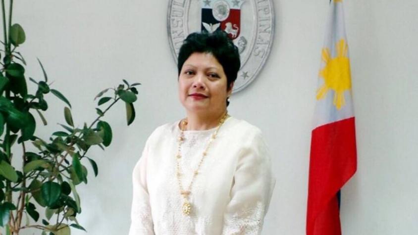 Embajadora de Filipinas en Brasil es despedida por golpear a su empleada doméstica