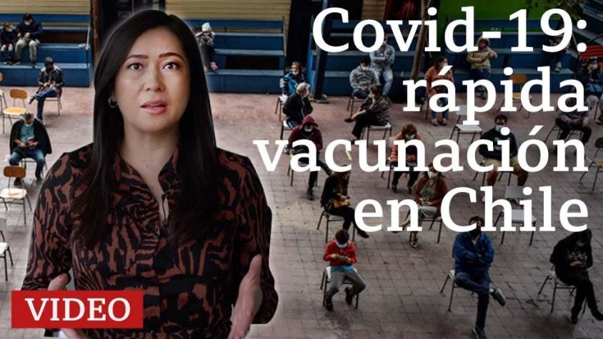 Cómo se convirtió Chile en líder de vacunación de América Latina y el mundo