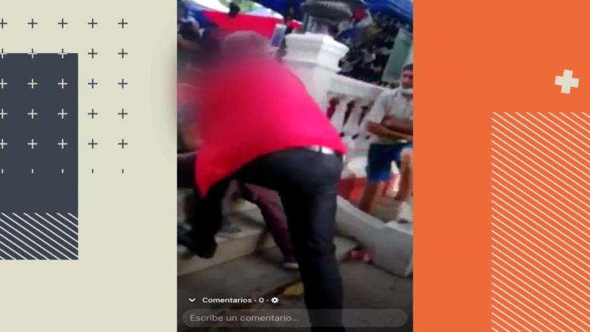 [VIDEO] Polémica por videos de alcalde de San Felipe abofeteando a una persona