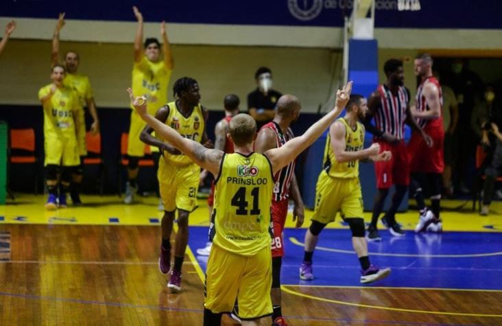 U. de Conce obtuvo histórico triunfo ante Sao Paulo en la Champions del Basket de América
