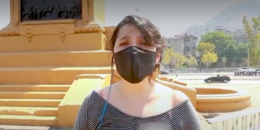 [VIDEO] Incidentes en Plaza Italia: Prendieron fuego al monumento del General Baquedano