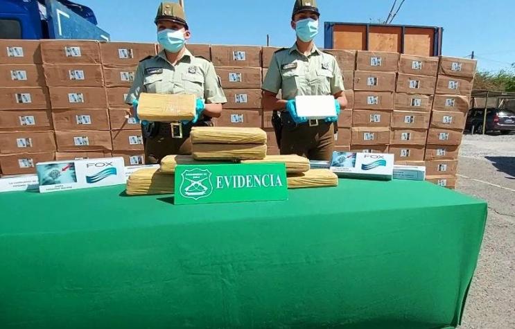 Descubren millonario contrabando de drogas y cigarrillos ilegales en la región de Antofagasta