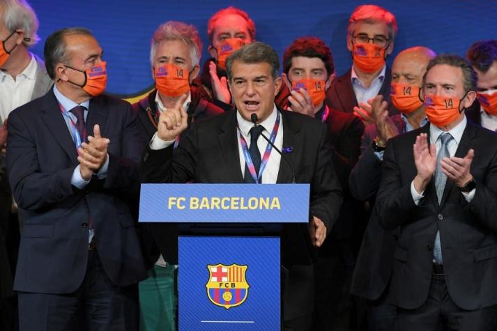 Laporta es electo presidente del Barcelona: Su gran misión será mantener a Messi