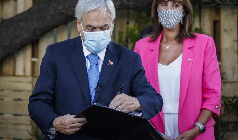 Piñera anuncia proyecto que facilita cobro de pensiones alimenticias: creará registro de deudores