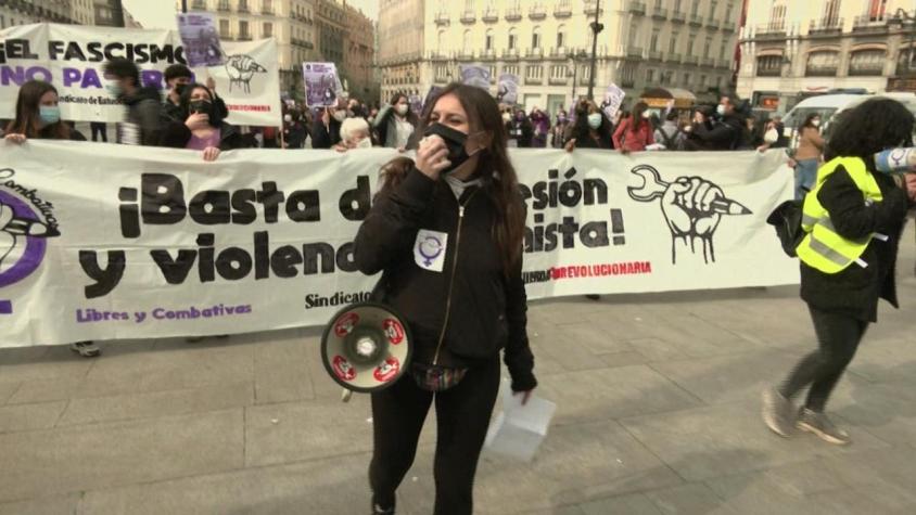 [VIDEO] 8M pese a la pandemia: mujeres reivindican sus derechos en las calles del mundo