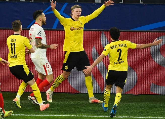 Borussia Dortmund iguala ante Sevilla y se instala en los cuartos de final de la Champions League