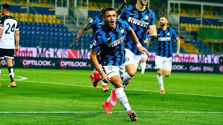 La formación del Inter de Alexis Sánchez para enfrentar al Torino