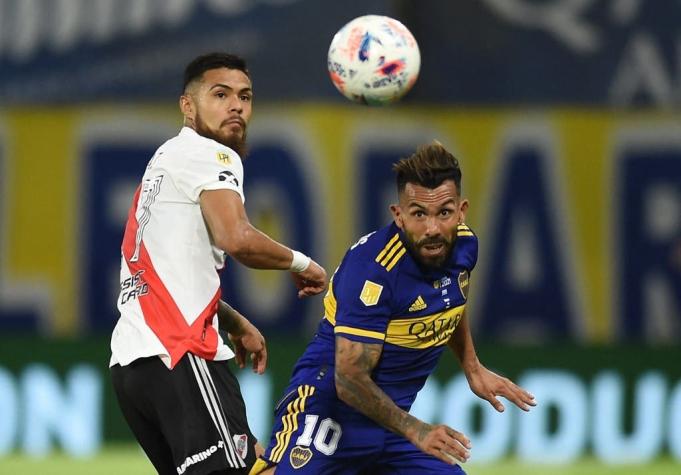 Díaz fue titular y cometió un penal: River rescató un empate ante Boca en La Bombonera
