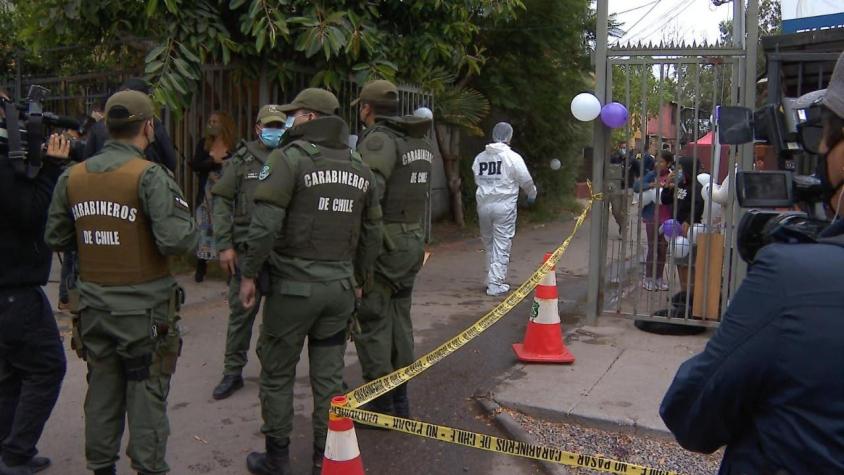[VIDEO] Investigan femicidio en Puente Alto: mujer fue asesinada a la salida de su casa