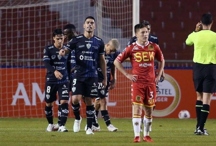 Unión Española cae goleada 6-2 ante Independiente del Valle y se despide de Copa Libertadores