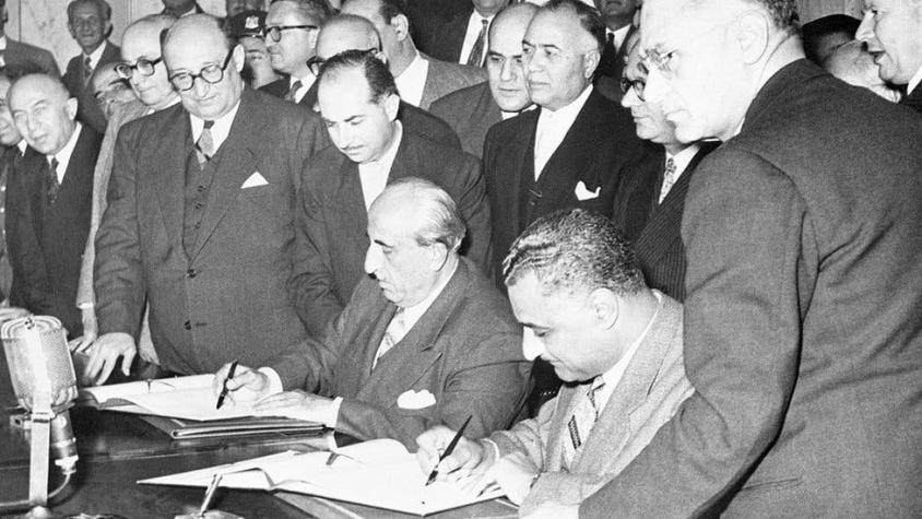 Cuando Egipto y Siria fueron un solo país: el fugaz sueño de la República Árabe Unida