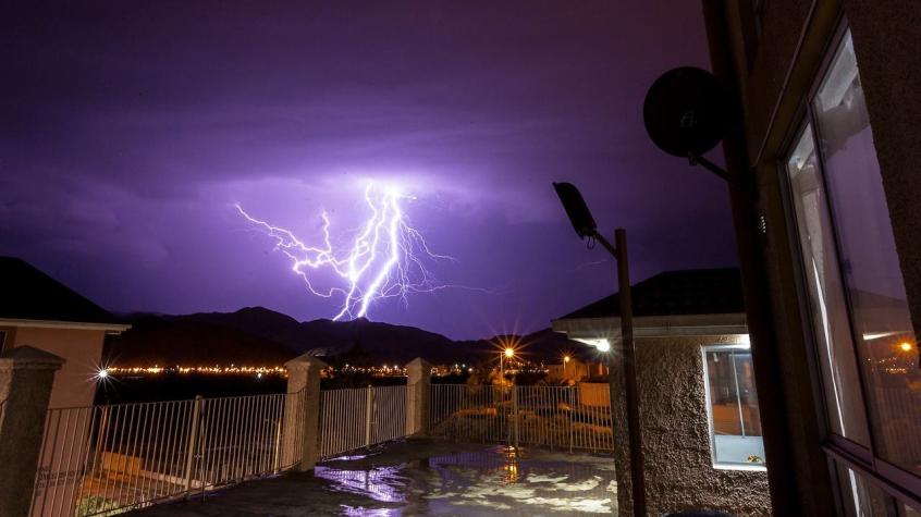 Onemi declara Alerta Temprana Preventiva por tormentas eléctricas en el Norte Grande