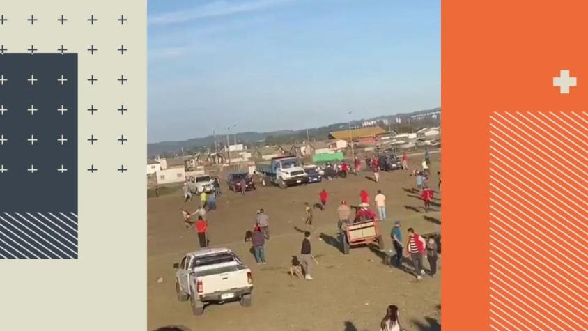 [VIDEO] Camionero fue baleado tras riña en carrera a la chilena clandestina