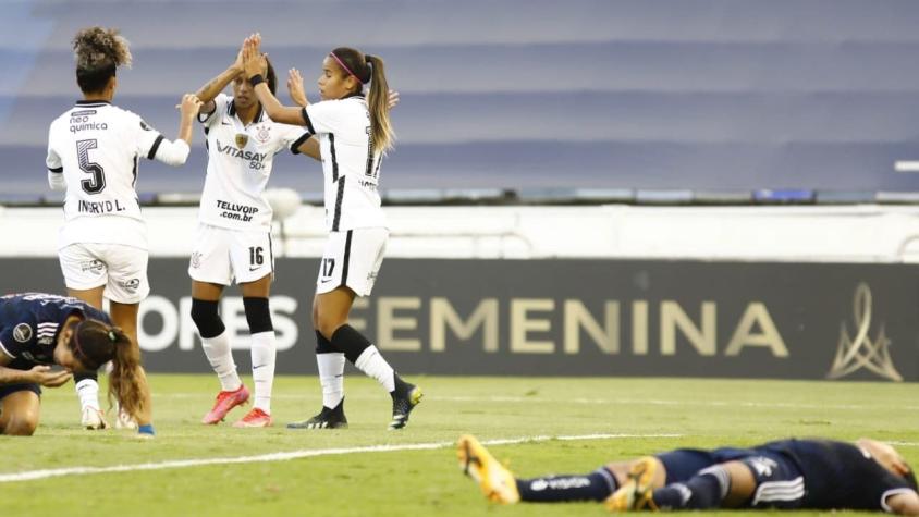 La U cae ante Corinthias y cierra su histórica participación en la Libertadores Femenina