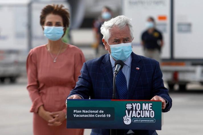 Ministro Paris confirma al menos seis casos de contagios COVID-19 con cepa brasileña en Chile