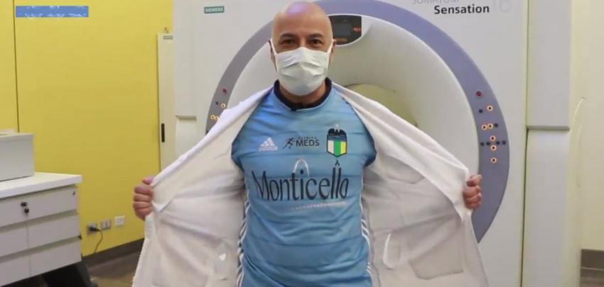 O'Higgins presenta su nueva camiseta con un homenaje a los funcionarios de la salud