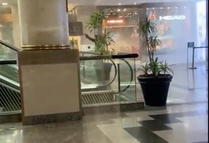 Asalto en mall alto Las Condes: las impactantes imágenes de la balacera en el centro comercial