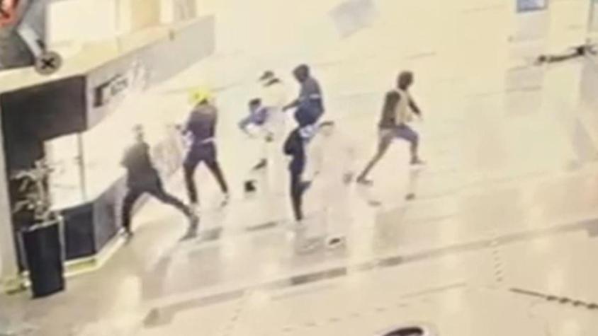 [VIDEO] Así fue el asalto con balacera en joyería del mall Alto Las Condes
