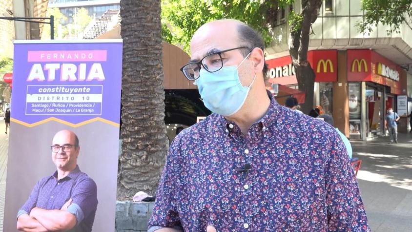 [VIDEO] Elecciones 2021: un día de campaña con Fernando Atria