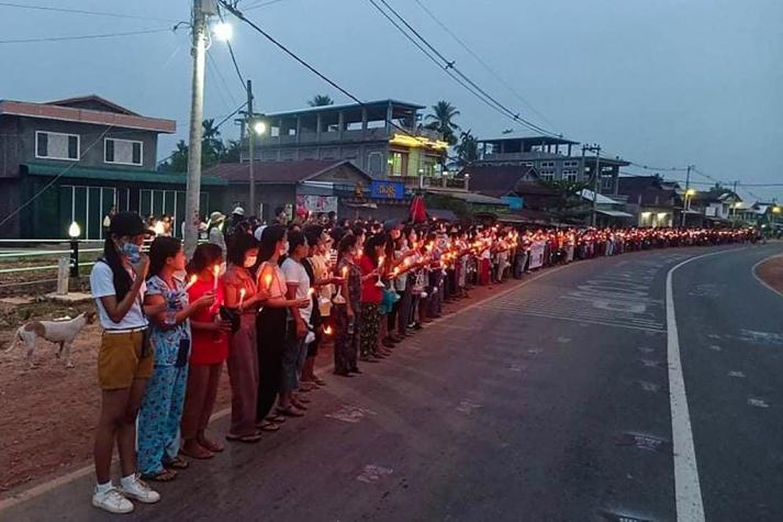 Cerca de 90 muertos en un día por represión militar en Myanmar