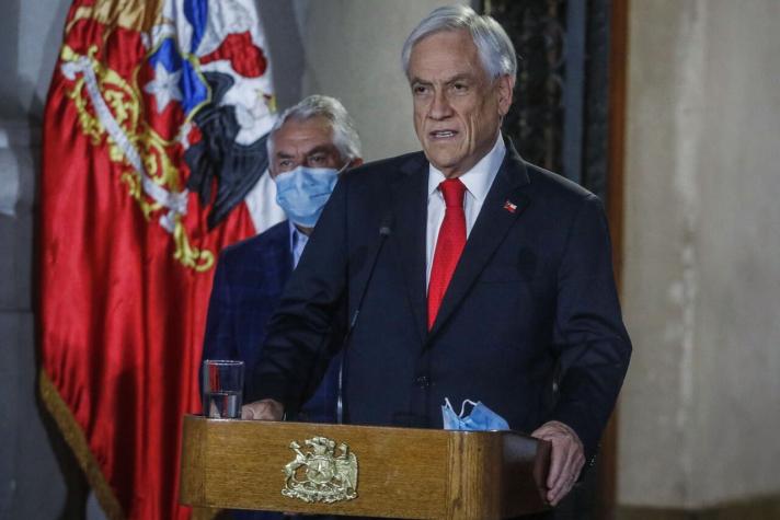 Piñera anuncia envío de proyecto para postergar elecciones para el 15 y 16 de mayo