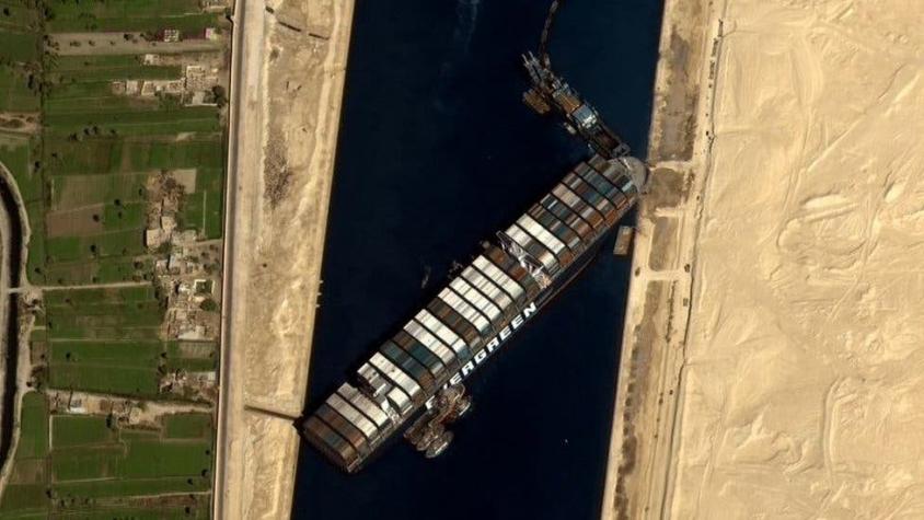 Canal de Suez: ¿cuánto ha costado hasta ahora el bloqueo?