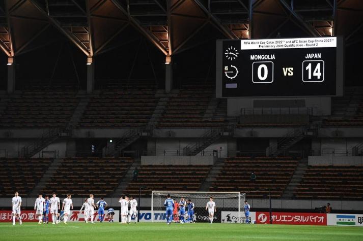 Japón logra histórico resultado y aplasta 14-0 a Mongolia en las Clasificatorias para Qatar 2022