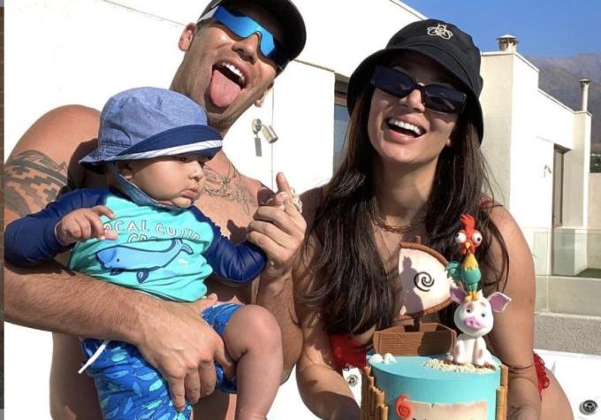 Con una torta de los "101 Dálmatas": Lisandra Silva celebra los 10 meses de su hijo Noah