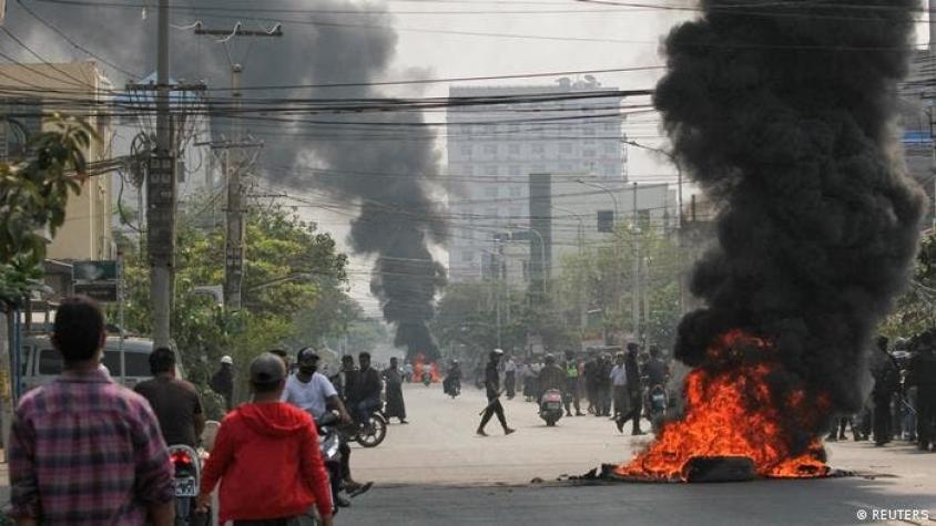 Más de 700 civiles murieron desde el golpe militar en Birmania