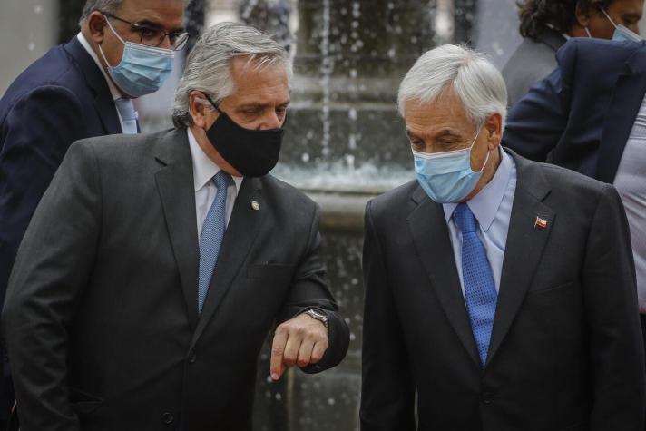 Piñera y posible contagio de Alberto Fernández: "Le deseo una pronta y completa recuperación"