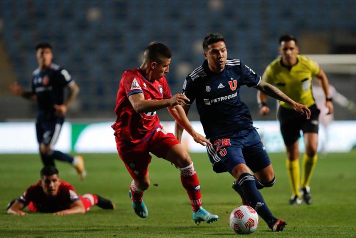 En un pálido debut, la U solo logró un empate ante Huachipato en Rancagua