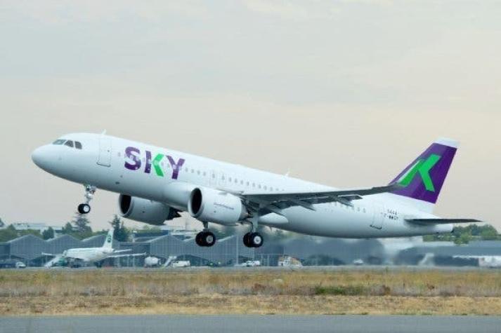 Sky se suma a las aerolíneas que suspendieron los vuelos internacionales