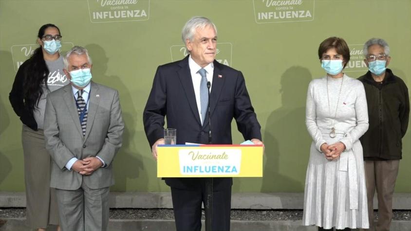 [VIDEO] Presidente Piñera rechaza críticas en peor momento de la pandemia