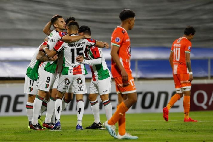 Palestino derrota a Cobresal y se mete en la fase de grupos de la Copa Sudamericana