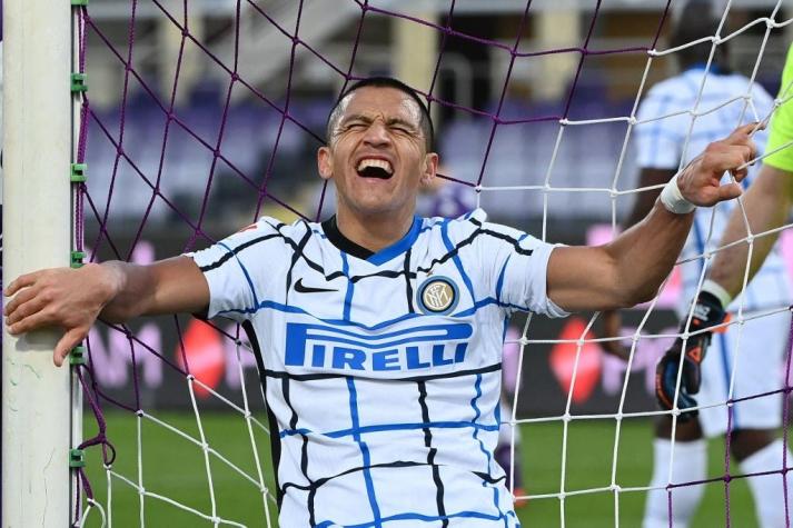 [VIDEO] Definió con frialdad: El gol que le anularon a Alexis Sánchez en la victoria del Inter